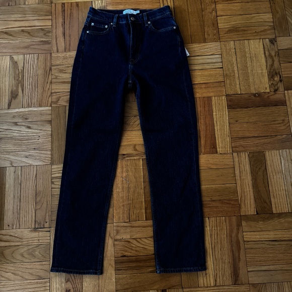 & Other Stories Dark Wash Denim Jeans - Picture 6 of 6